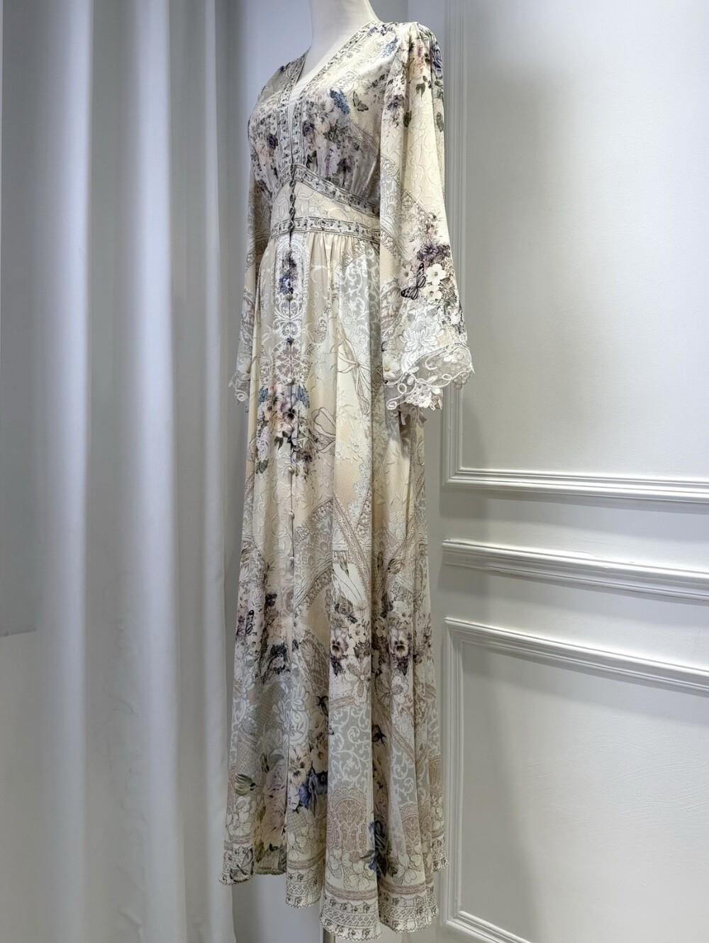 Camilla Laced With Love Kimono-Sleeve Maxi Dress - Picture 8 of 16